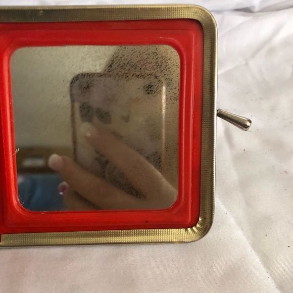 Vintage purse double mirror - Picture 9 of 14